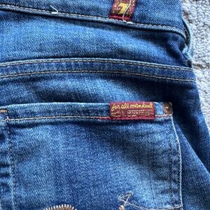7 for all mankind jeans. Good condition with some stretch marks (pictured)